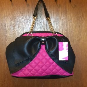 Betsey Johnson Dome Satch purse